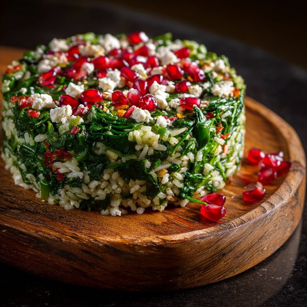 Mediterranean Spinach Rice