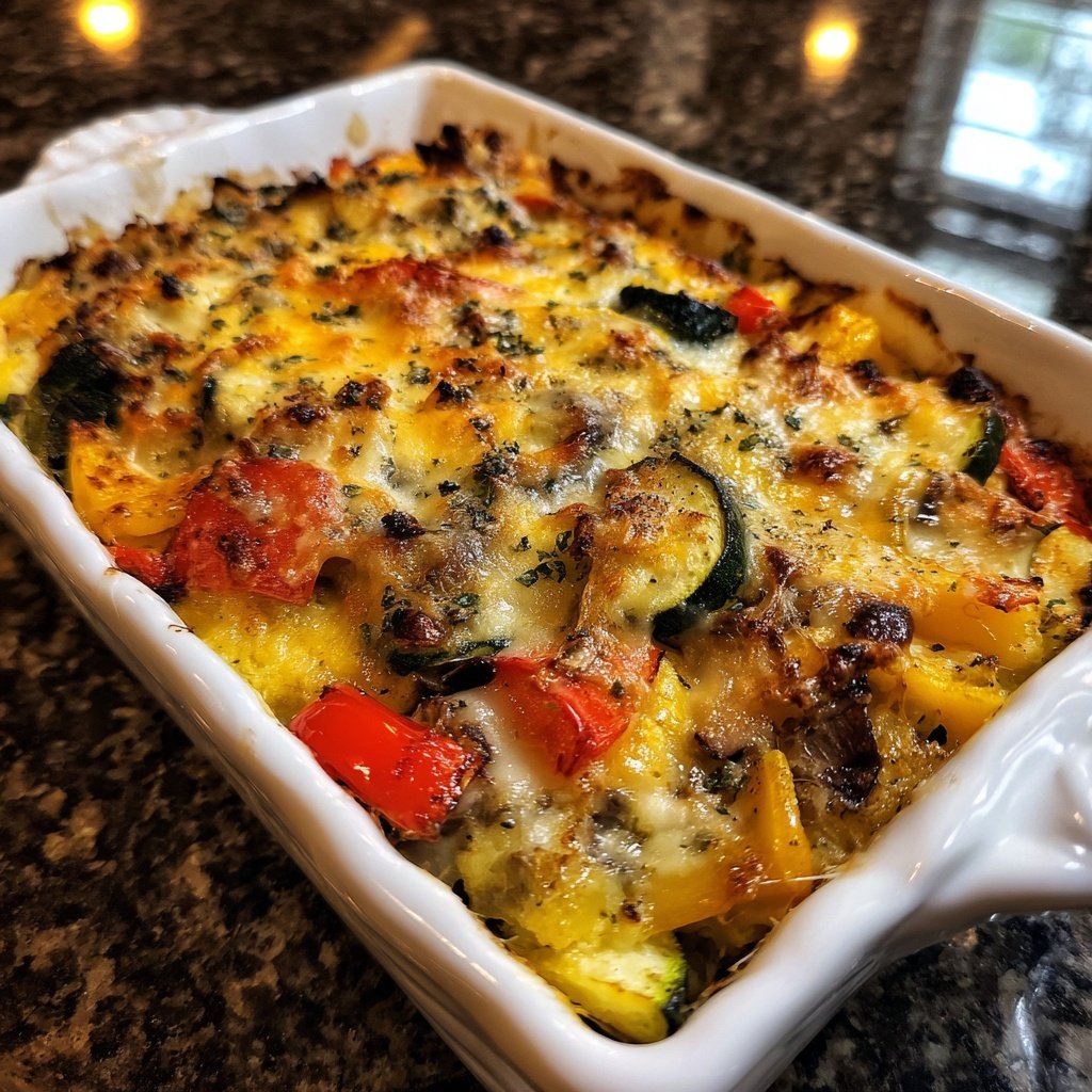 Sunday Baked Vegetable Casserole