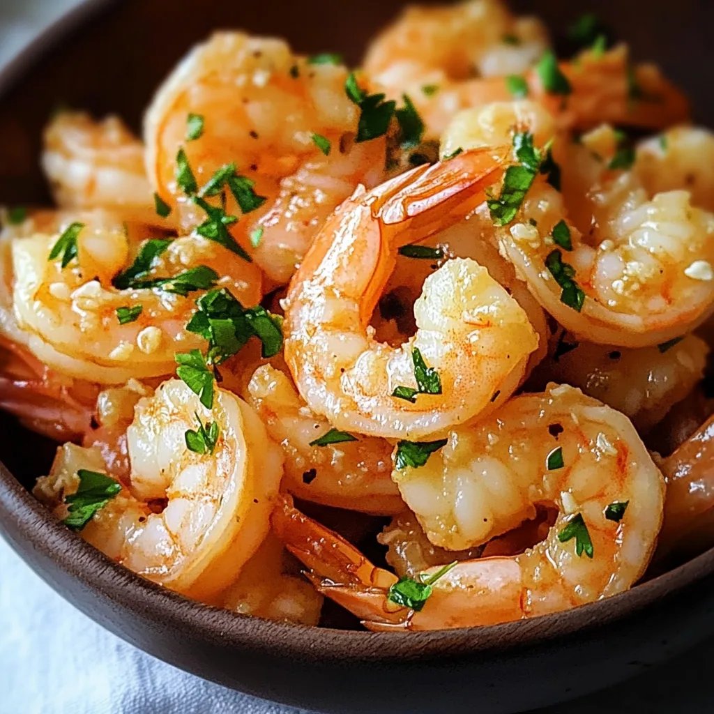 Smoked Honey Garlic Shrimp
