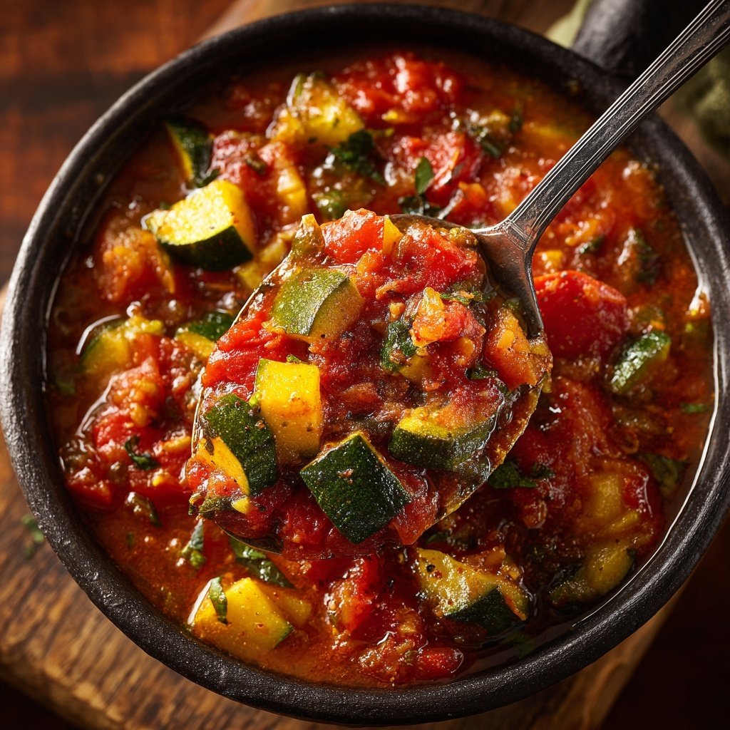 Healthy Crockpot Italian Vegetable Stew