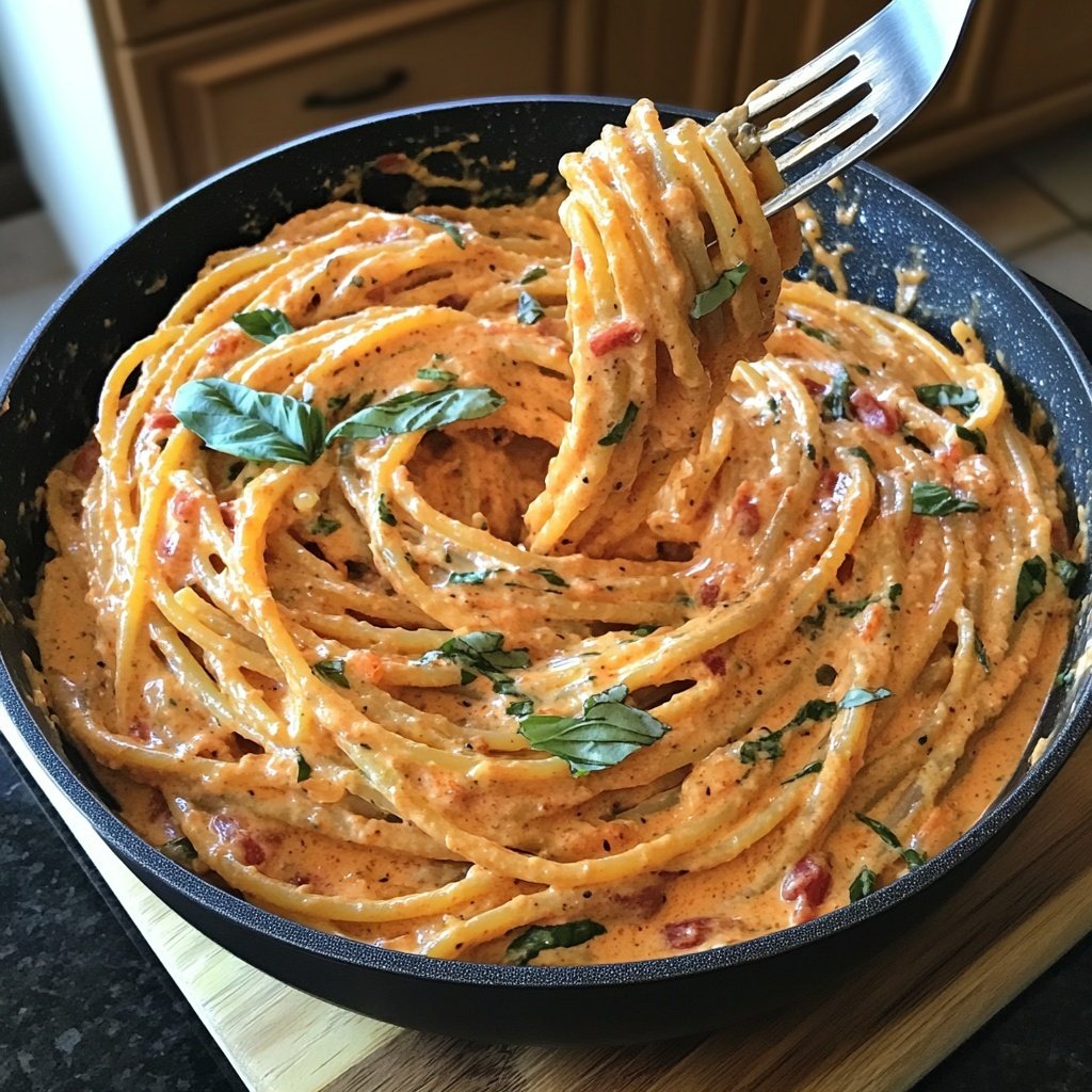 Easy One Pot Creamy Tomato Pasta
