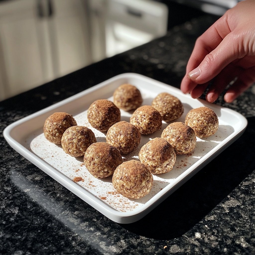 Protein Balls with Cinnamon