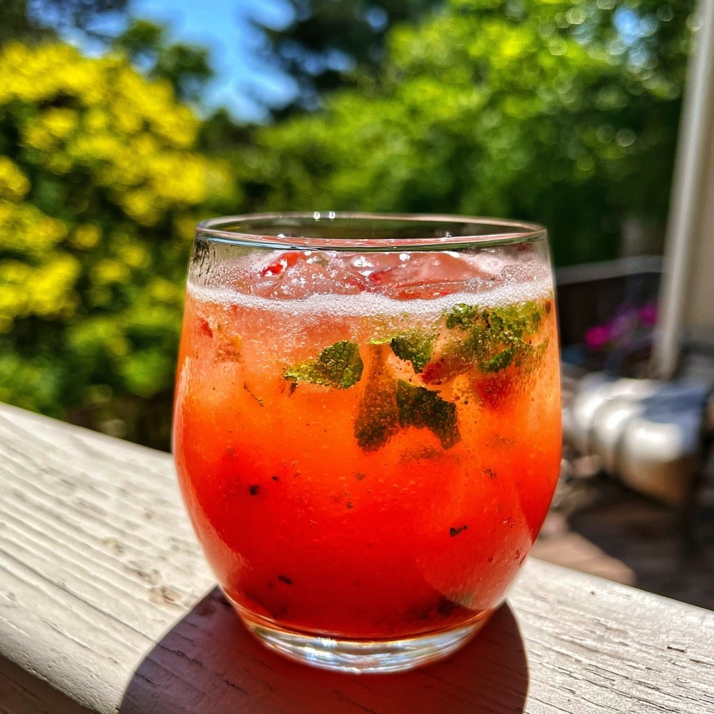 Strawberry Citrus Spring Drink