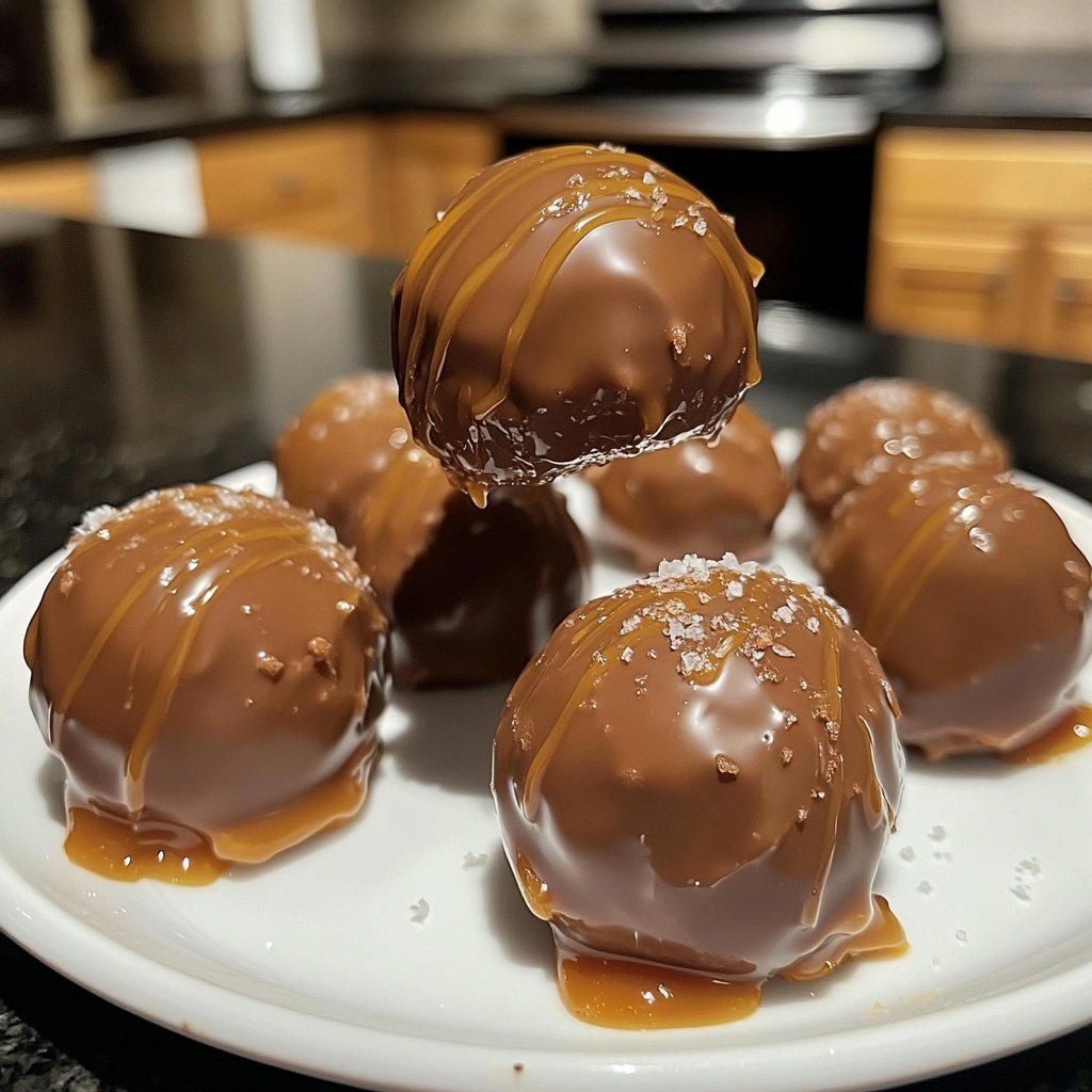 Salted Caramel Truffles