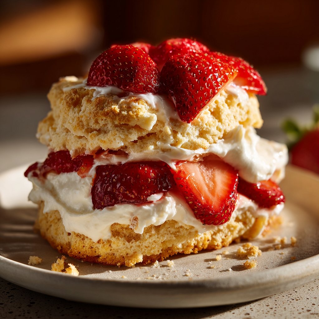 Valentines Treats Strawberry Shortcakes