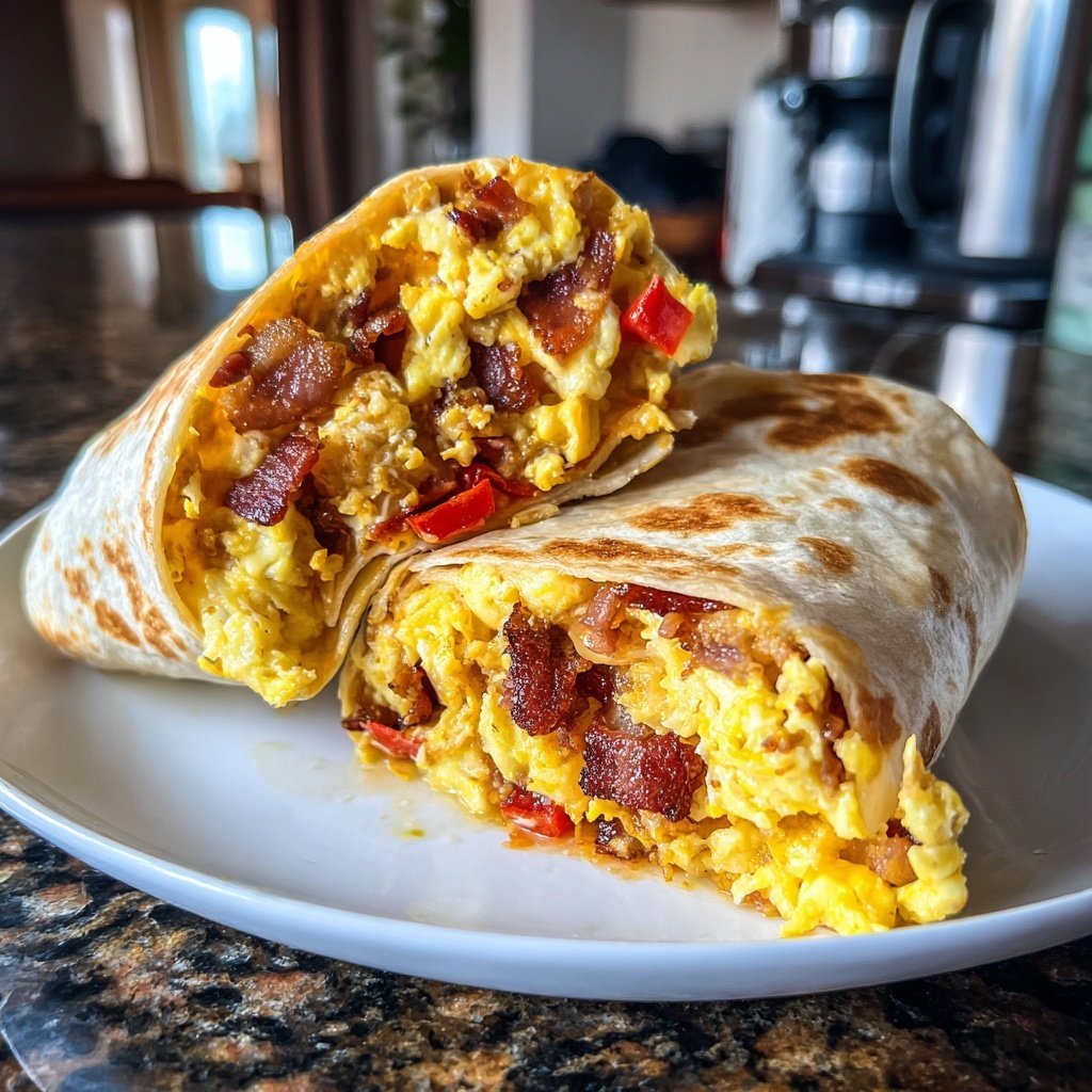 Make Ahead Breakfast Burritos
