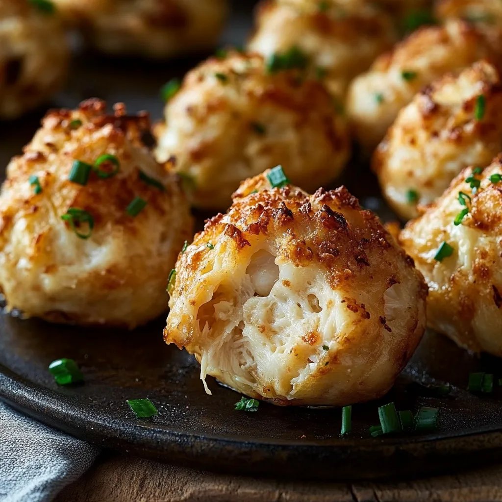Baked Crab Bombs Recipe