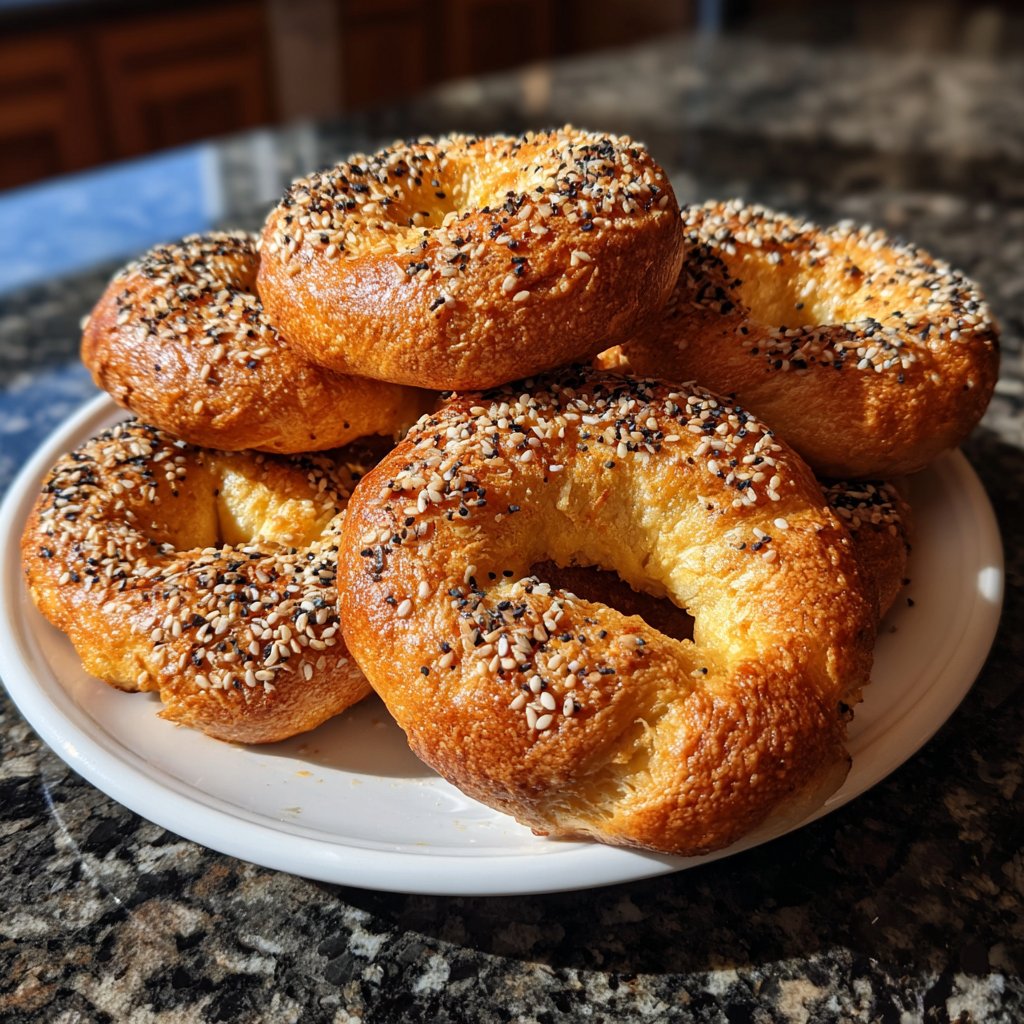 Greek Yogurt Bagels With Baking Powder