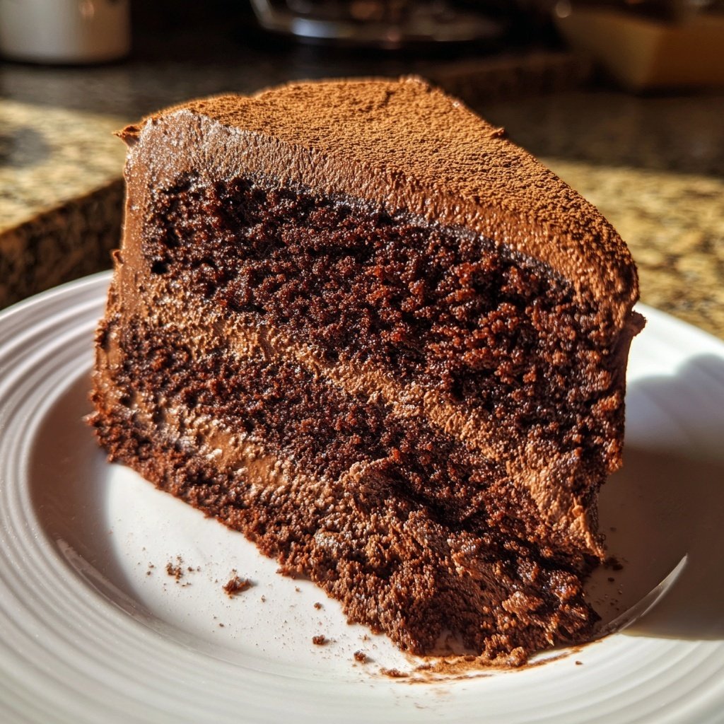 Chocolate Cake With Dark Cocoa