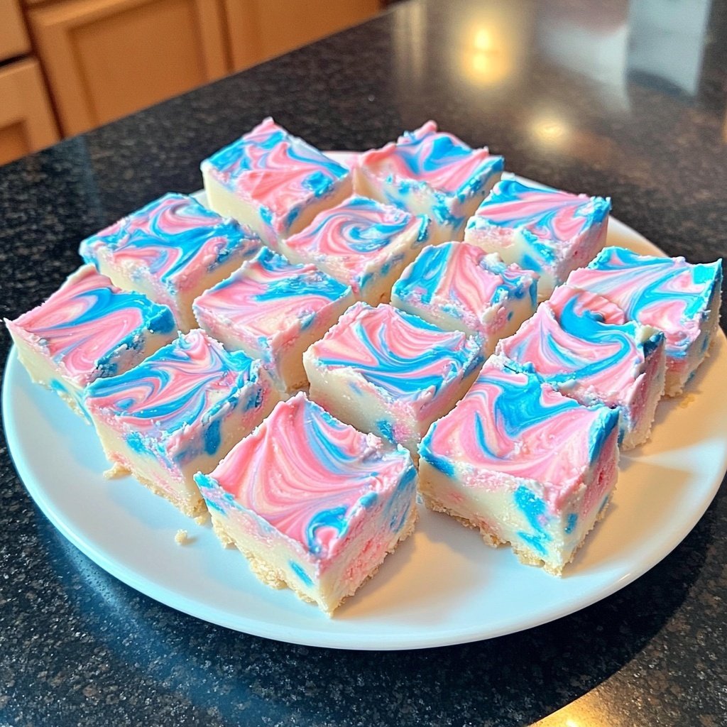 Fluffy Cotton Candy Fudge