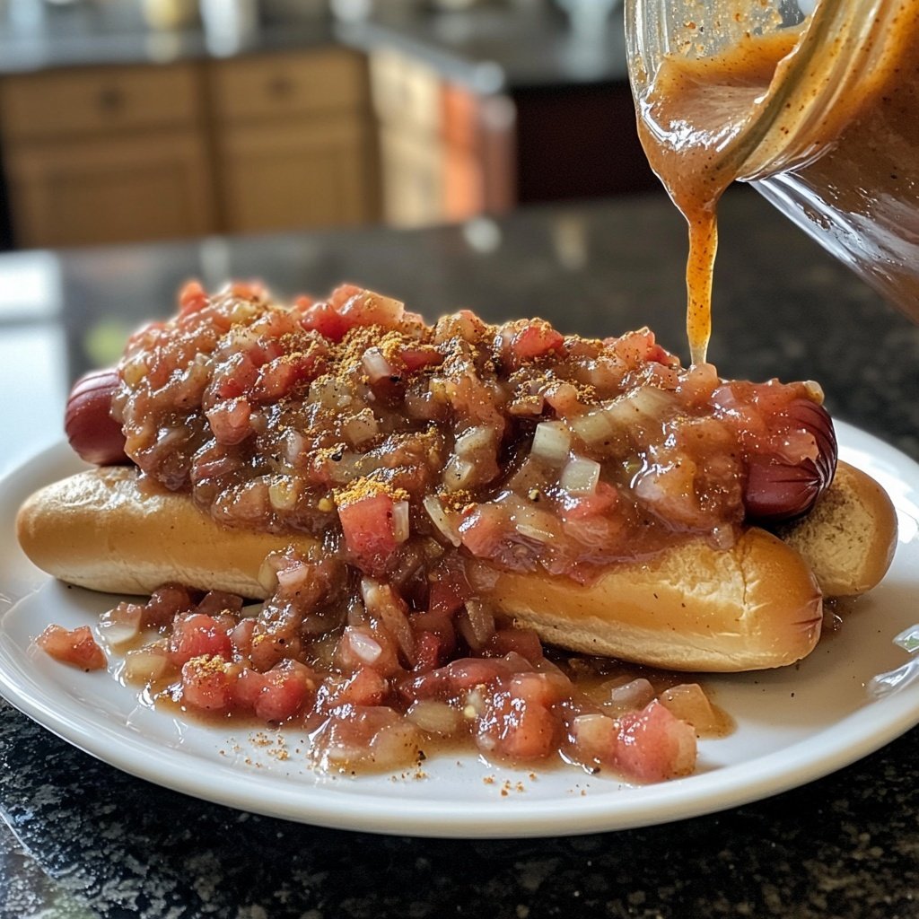 Coney Island Hot Dog Sauce